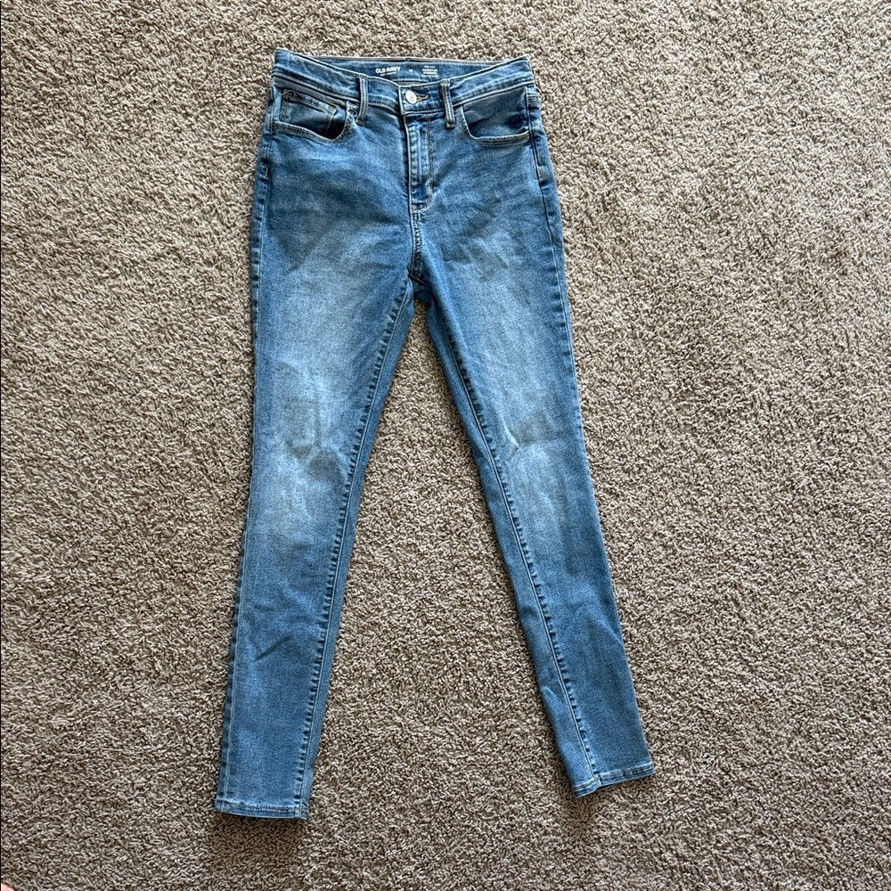High-Rise Rockstar Jeggings Jeans